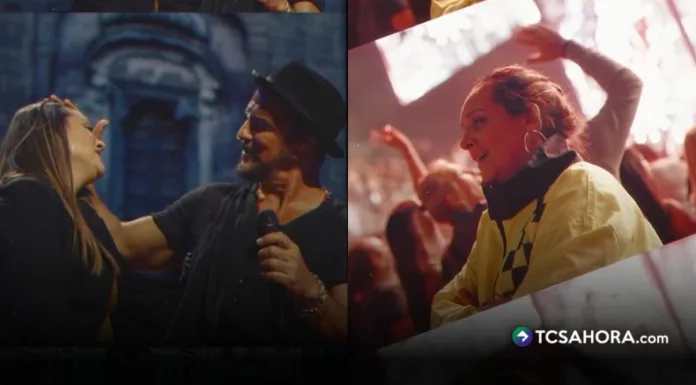 Ricardo Arjona invitó al escenario una guardia de seguridad que cantó sus canciones mientras trabajaba en uno de sus conciertos.