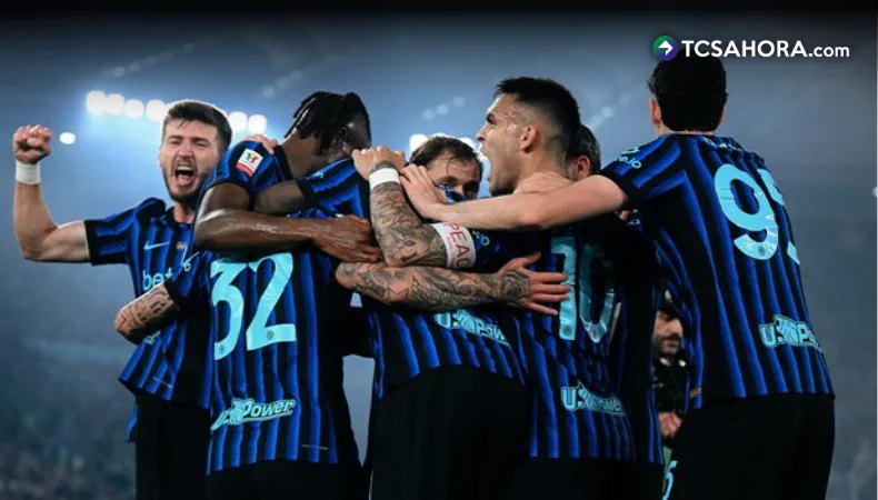 Inter de Milán logra el «doblete» en Italia tras vencer a la Lazio