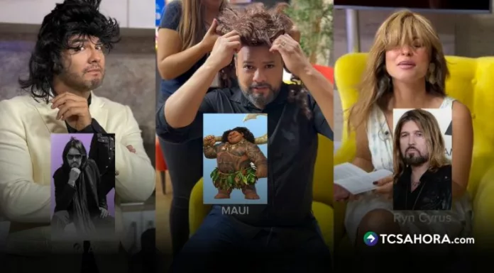 La dinámica “Pelucas” dejó comparaciones entre conductores de Viva la Mañana y personajes de novelas, música e historia.