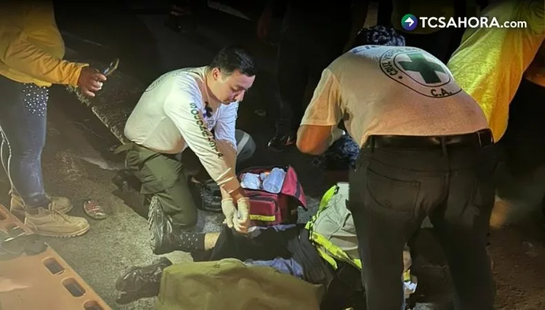 Una persona fue atropellada en calle Zacamil