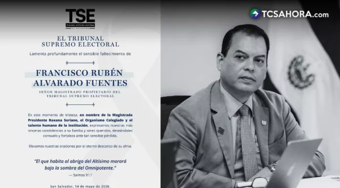 Muere Rubén Alvarado, magistrado propietario del TSE