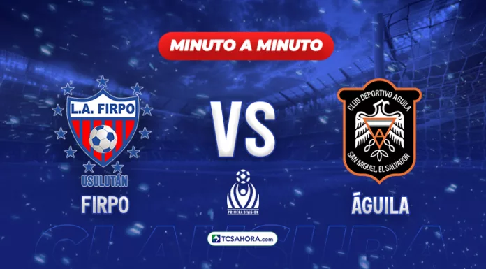 Repasa los detalles del partido de vuelta de las semifinales del Clausura 2026 de la Liga Mayor de Fútbol entre Firpo y Águila.