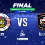 Lista la gran final del Torneo Clausura 2026