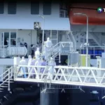 El crucero Hondius llega a Países Bajos para su desinfección