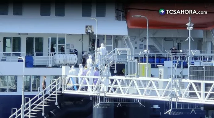El crucero Hondius llega a Países Bajos para su desinfección