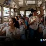 ¿Cómo evitar un golpe de calor en el transporte público?