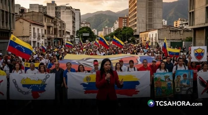Delcy Rodríguez insistió este martes a Donald Trump por el cese de las sanciones estadounidenses contra Venezuela.