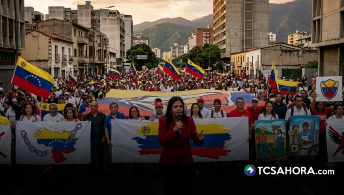 Delcy Rodríguez insistió este martes a Donald Trump por el cese de las sanciones estadounidenses contra Venezuela.