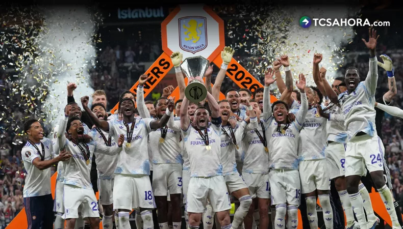 Aston Villa goleó al Friburgo y conquistó la Europa League