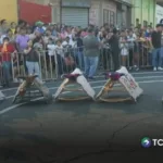 Pelea de toritos llena de tradición a San Juan Nonualco