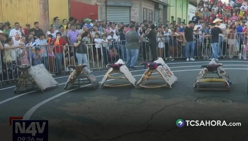 Pelea de toritos llena de tradición a San Juan Nonualco