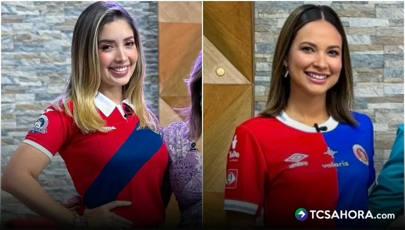 Larissa Graniello y Ana Cortez dejaron claro cuál es su equipo de fúbol favorito para la esperada final que se disputará mañana.