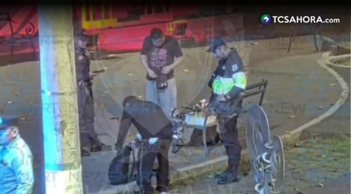 Video capta momento que ladrón roba a vendedor en Santa Tecla