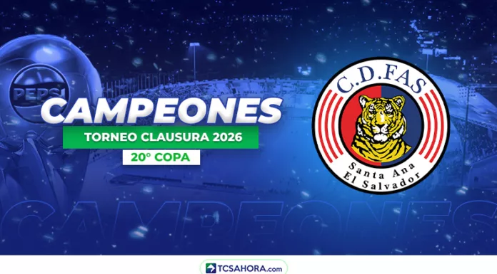 Club Deportivo FAS derrotó a Águila y alcanzó su título 20 en la historia de los torneos de la Primera División.