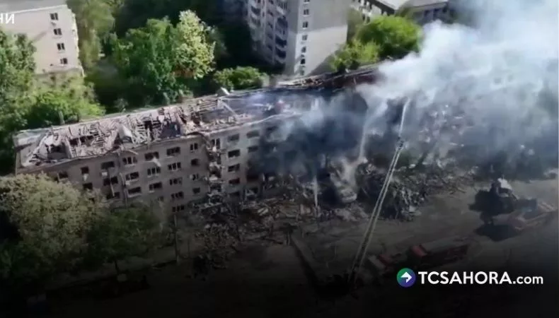 Ataque ruso con misil hipersónico deja cuatro fallecidos en Ucrania