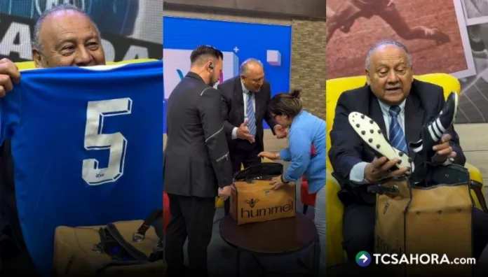 El exfutbolista Ramón Alfredo Fagoaga mostró en “Viva la mañana” la maleta que lo acompañó durante el Mundial de España 1982.