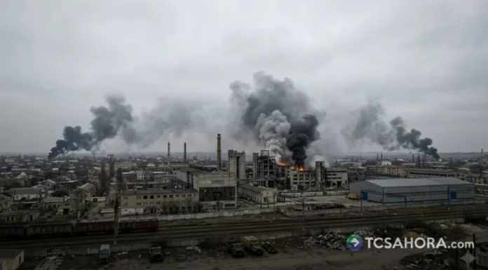 Rusia amenazó con más bombardeos contra Ucrania y exigió la salida de diplomáticos tras el mayor ataque aéreo en años.