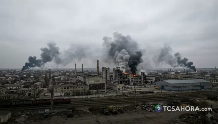 Rusia amenazó con más bombardeos contra Ucrania y exigió la salida de diplomáticos tras el mayor ataque aéreo en años.