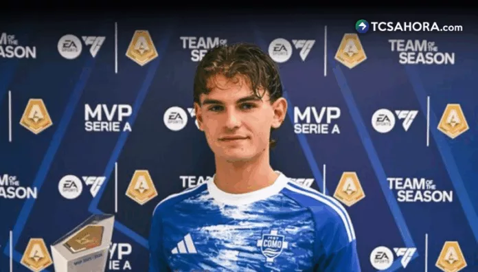 Nico Paz analiza seguir en el Como 1907 tras clasificar a Champions League, mientras el Real Madrid define su cláusula de recompra.