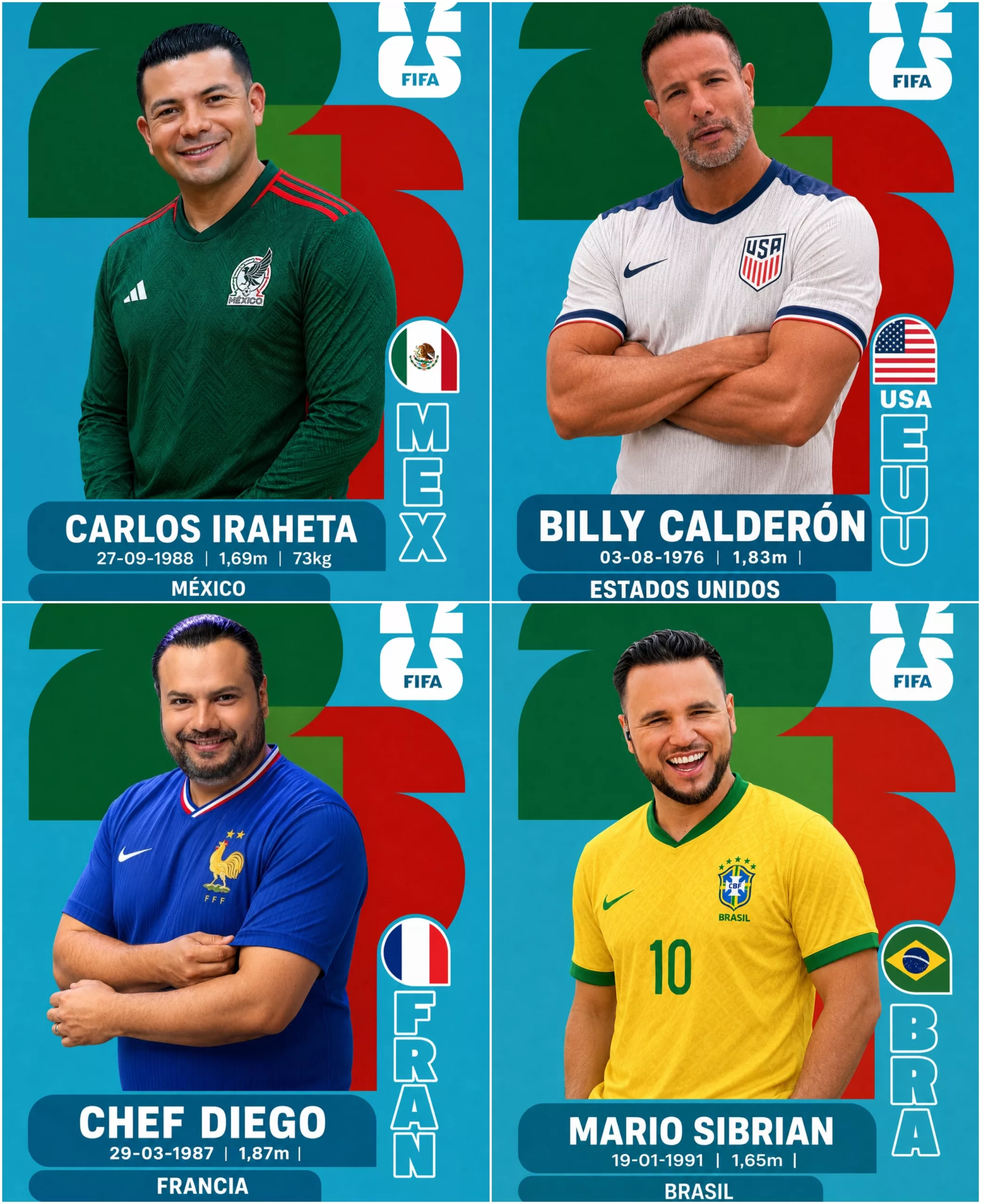 Cada uno optó por equipos con un gran legado tras de sí.