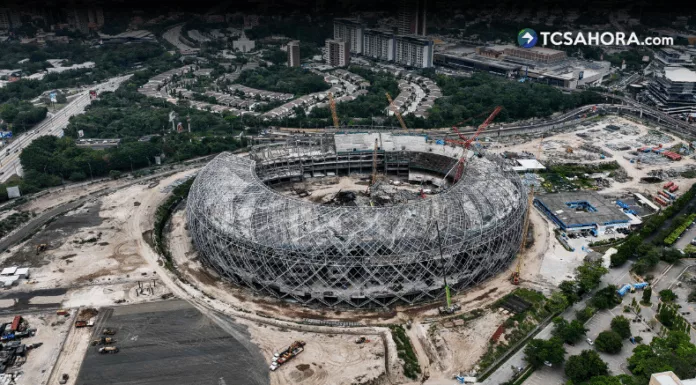 El nuevo Estadio Nacional de El Salvador se espera que sea inaugurado oficialmente en los primeros seis meses del 2027.