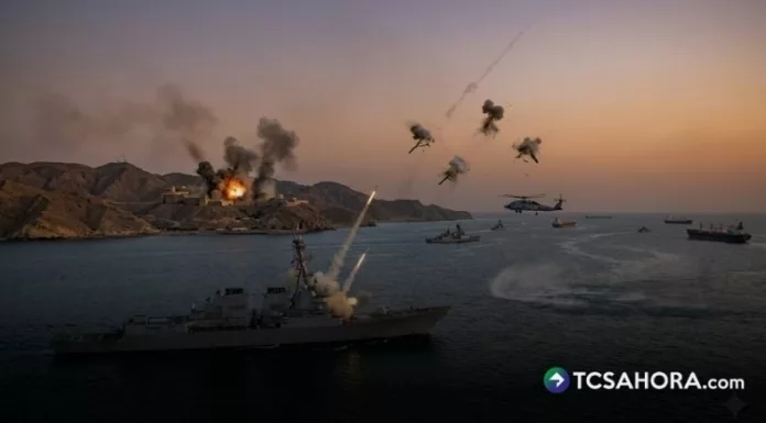 Estados Unidos derribó este miércoles drones iraníes cerca del estrecho de Ormuz. Washington sostuvo que actuó en “defensa propia”.