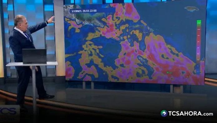Hoy tendremos lluvia en la tarde y la noche, pero se prevé que incrementen el fin de semana y tengamos abundantes precipitaciones en el país.