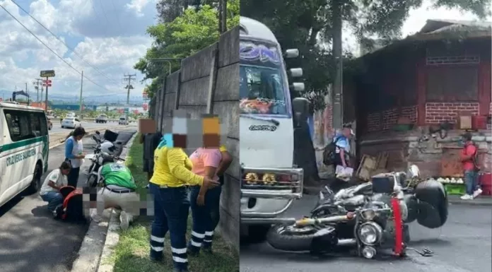 Durante las últimas horas de este domingo, se han registrado varios accidentes de tránsito en el territorio salvadoreño.