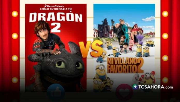 Hipo, Chimuelo, Gru y los Minions protagonizan el nuevo duelo de películas de Canal 6. Los televidentes ya pueden votar por su favorita.