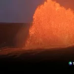 Volcán Kilauea lanza lava hasta 200 metros de altura 