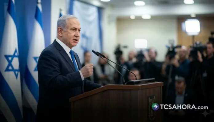 Netanyahu aseguró que Israel trabajará contra el actual gobierno de Irán y dijo que 