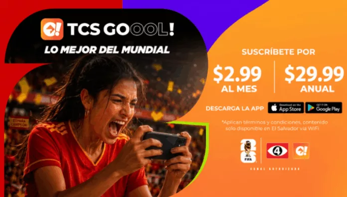 A través de Canal 4 en TCS Go El Salvador podrás disfrutar de las dos semifinales de la Copa Mundial de la FIFA 2026.