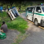 Al menos cinco lesionados en accidentes viales en Santa Ana y San Salvador