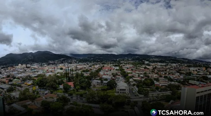 Hoy tendremos nubosidad y también temperaturas de hasta 38 ° Celsius; pero, por la tarde y noche, lluvias con actividad eléctrica.