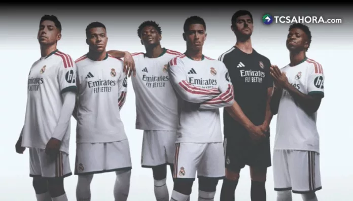 Real Madrid presentó su nuevo uniforme y recupera detalles históricos, además de incorporar elementos inspirados en el escudo del club.