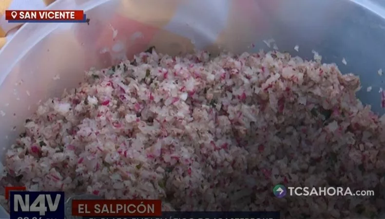 Salpicón mantiene viva la tradición apastepecana