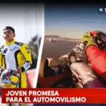 Manuel Calendi, la joven promesa del automovilismo salvadoreño