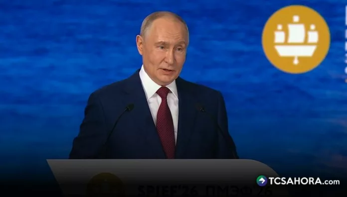 Putin en Foro Económico: el mundo atraviesa la mayor transformación estructural