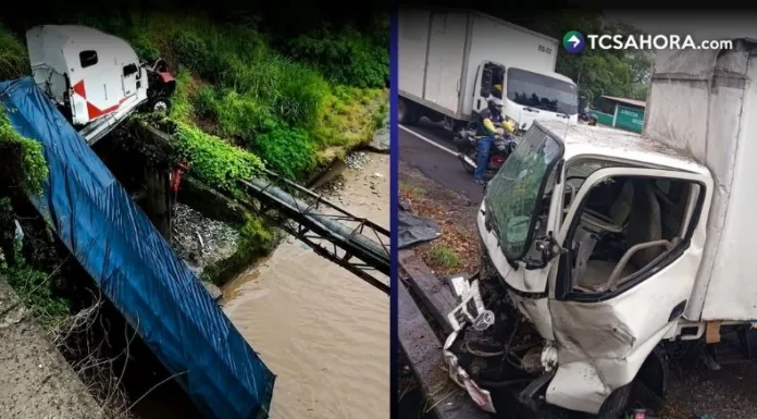 Aparatosos accidentes viales en San Martín y Apopa
