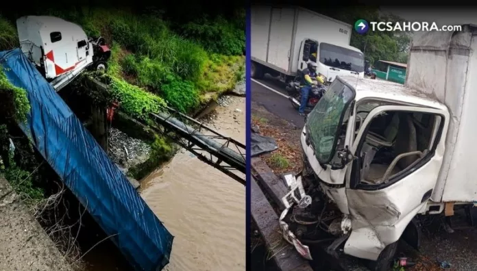 Aparatosos accidentes viales en San Martín y Apopa