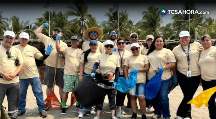 Eco TCS reunió a 20 colaboradores en Barra de Santiago y retiró 355 libras de residuos. Los resultados dejaron cifras que muestran el impacto.