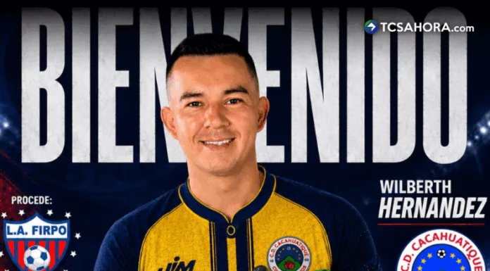 Club Deportivo Cacahuatique sumó su tercer refuerzo para el próximo Torneo Apertura 2026 de la Primera División.