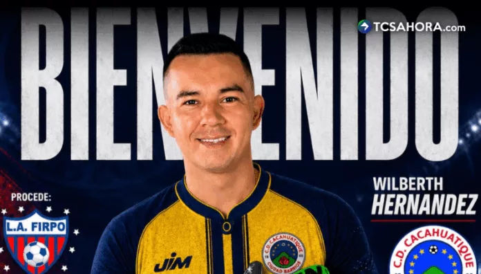 Club Deportivo Cacahuatique sumó su tercer refuerzo para el próximo Torneo Apertura 2026 de la Primera División.