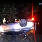Vuelco de vehículos entre los accidentes de las últimas horas
