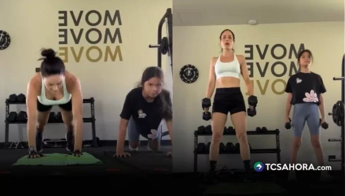 Ana Pao compartió un entrenamiento junto a Camila dentro del gimnasio. Luego publicó un mensaje sobre los hábitos que busca fomentar.