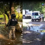 Evacúan a familias en Cangrejera por aumento de oleaje