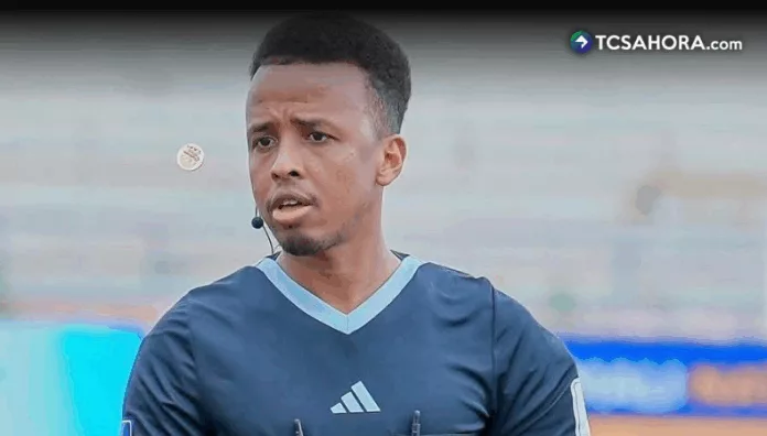 Omar Abdulkadir Artan, de origen somalí, no pudo ingresar a Estados Unidos y no será parte de los árbitros del Mundial 2026.