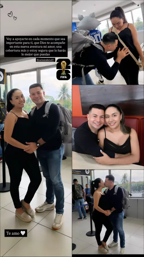Así despidieron a Carlos Iraheta antes de viajar a