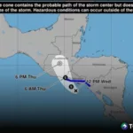 Cristina se degrada a Depresión Tropical