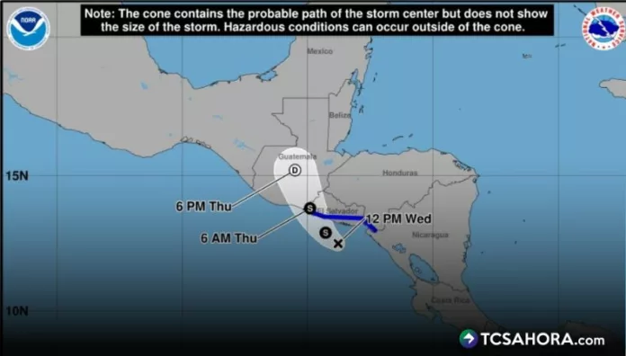 Aunque Cristina se degradó a Depresión Tropical, su evolución continuará bajo monitoreo por las autoridades.